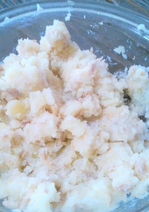 簡単!おつまみに!にんにくポテトサラダ-レシピのメイン写真