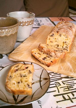 紫蘇香るチーズパウンドケーキ-レシピのメイン写真