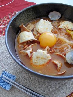 スンドゥブ風冷麺-レシピのメイン写真