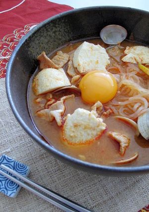 スンドゥブ風冷麺-レシピのメイン写真