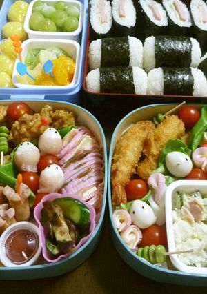 運動会のお弁当2013年-レシピのメイン写真