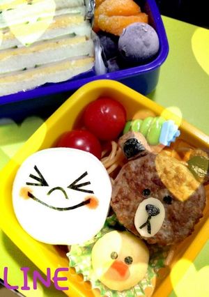 LINEキャラ弁-レシピのメイン写真