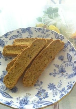 糖質制限☆ノンオイルチーズビスコッティ-レシピのメイン写真