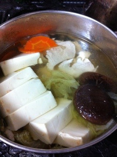 寒い日に!鶏肉白だし湯豆腐-レシピのメイン写真