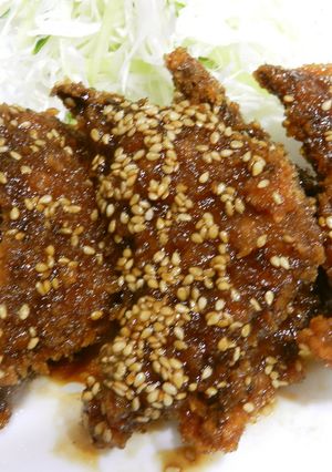 ソースレバーカツ-レシピのメイン写真