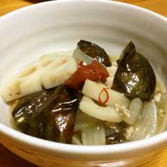 รูปของ 煎り酒を使った野菜煮