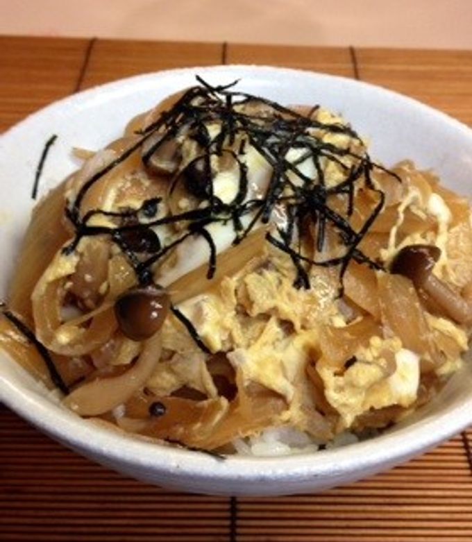 牛すじ煮込みの残り汁で玉子丼-レシピのメイン写真