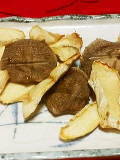 時短簡単手抜き料理エリンギただ焼いただけ-レシピのメイン写真