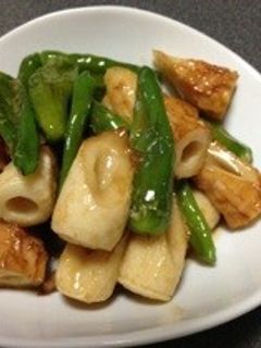 竹輪とししとうの甘辛マヨ炒め-レシピのメイン写真