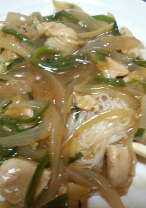 あんかけ焼きそば風　そうめん-レシピのメイン写真