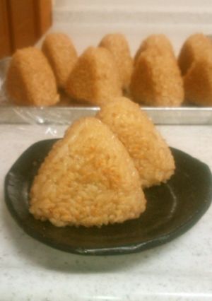 ♪小腹がすいたら〜焼おにぎり☆栄養士ママ-レシピのメイン写真