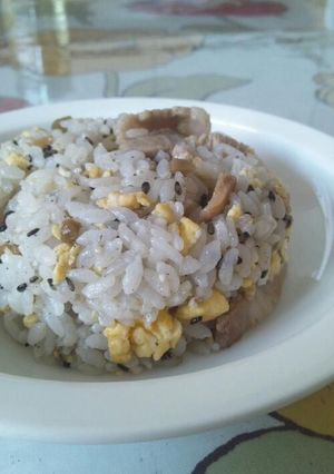豚バラと卵とザーサイの炒飯チャーハン-レシピのメイン写真