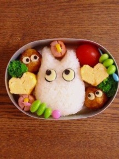 小トトロ弁当-レシピのメイン写真