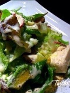 アボカドと豆腐のシーザーサラダ-レシピのメイン写真