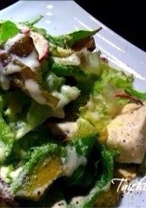 アボカドと豆腐のシーザーサラダ-レシピのメイン写真