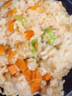 さきいかの簡単炊き込みご飯-レシピのメイン写真