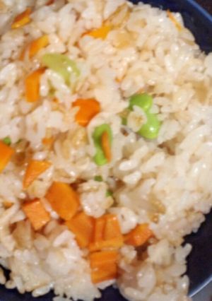 さきいかの簡単炊き込みご飯-レシピのメイン写真
