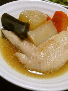 手羽先と野菜の煮物♪-レシピのメイン写真
