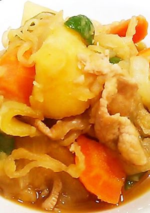 万能醤油だれで～ ノンオイル肉じゃが-レシピのメイン写真