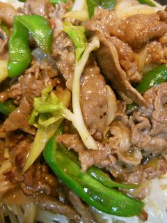 牛肉とピーマンセロリのオイスター炒め-レシピのメイン写真