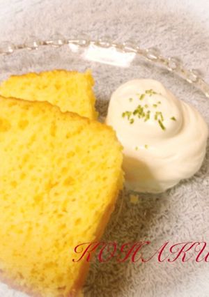 ふんわりふわり檸檬のスポンジ♪-レシピのメイン写真