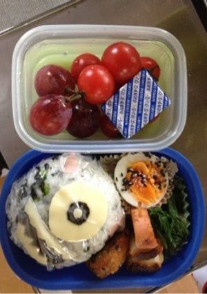キャラ弁 マイク弁当-レシピのメイン写真
