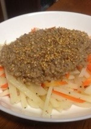 ジャガイモの挽き肉かけ-レシピのメイン写真