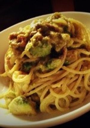 簡単！濃厚アボガドと明太子パスタ-レシピのメイン写真