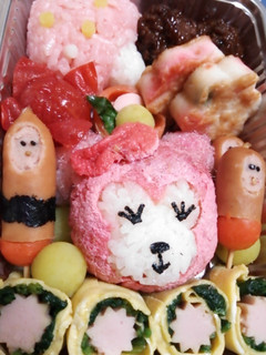 いなり寿司 シェリーメイ クマ キャラ弁-レシピのメイン写真