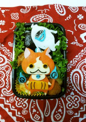 妖怪ウォッチ☆キャラ弁-レシピのメイン写真
