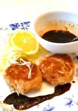 鶏とモヤシの味噌ハンバーグ-レシピのメイン写真