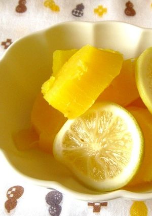 さつまいものレモン煮-レシピのメイン写真
