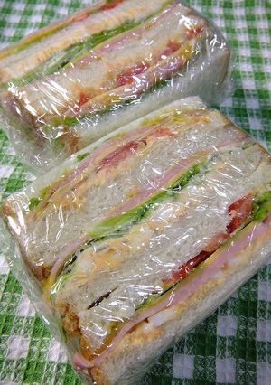 簡単！サーモンタルタルサンド-レシピのメイン写真