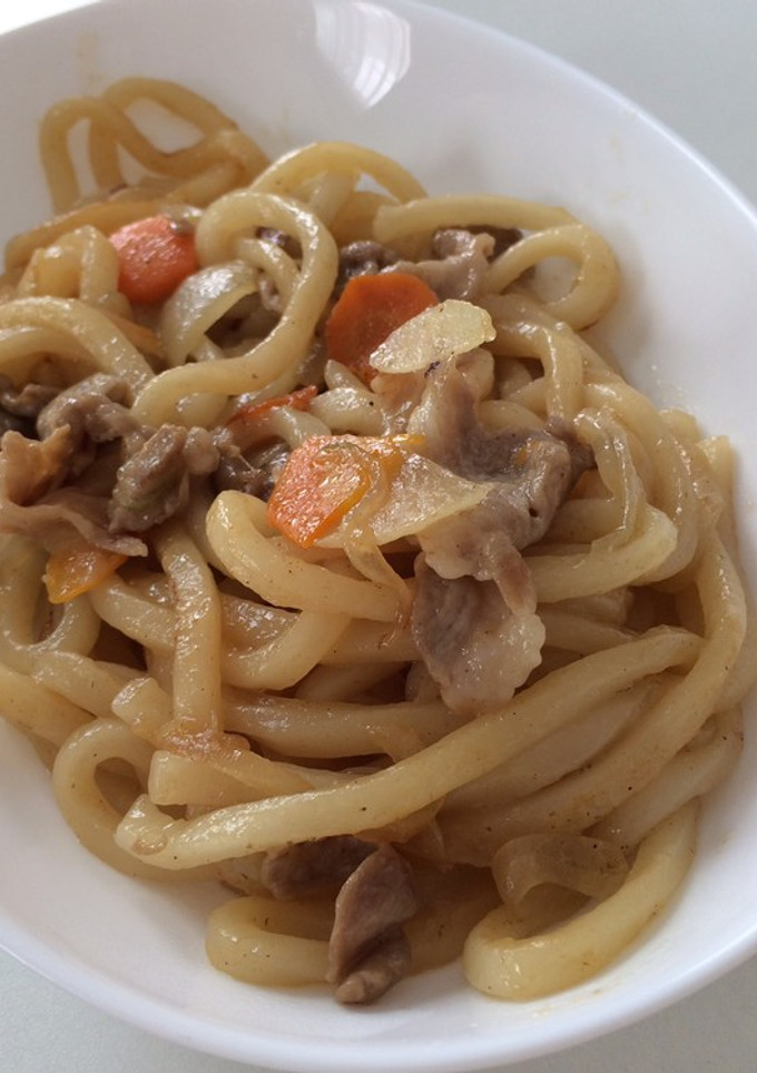 オイスターソースで＊しま家の焼きうどん-レシピのメイン写真