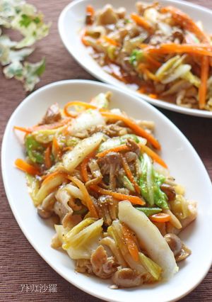 あんかけとろ~り❤豚肉と野菜のうま煮❤-レシピのメイン写真