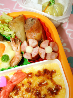 お弁当に✿コロコロ花型ウインナー Ⅱ-レシピのメイン写真