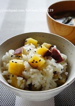 秋の味覚☆さつまいもごはん-レシピのメイン写真