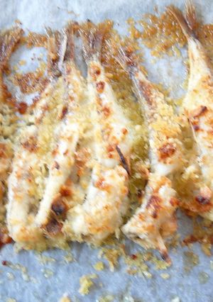 ニギスのにんにくパン粉オーブン焼き-レシピのメイン写真