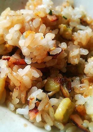 茄子とベーコンの炒飯♪-レシピのメイン写真