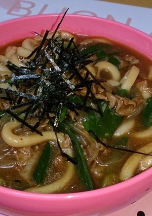 おでんの残り汁でカレーうどん-レシピのメイン写真