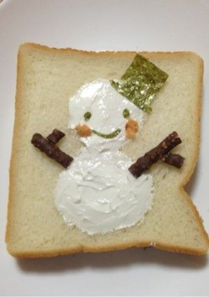 少し早い♩雪だるま〜-レシピのメイン写真