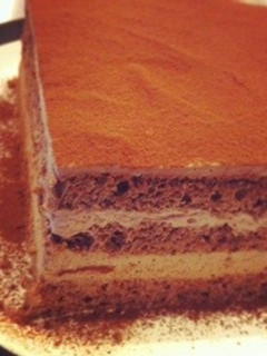 ムースinチョコレートケーキ-レシピのメイン写真
