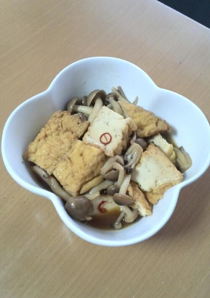 簡単☆厚揚げとしめじ煮☆-レシピのメイン写真