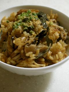 味噌風味^m^炊き込みご飯-レシピのメイン写真