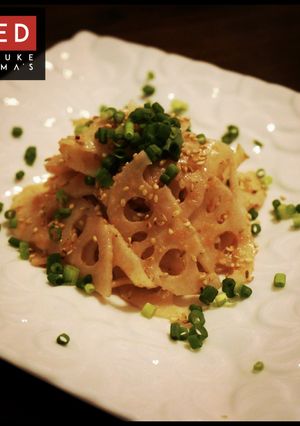 簡単時短deあと一品！蓮根たらこのサラダ-レシピのメイン写真