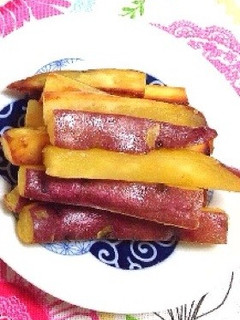 簡単揚げない!スティック大学芋-レシピのメイン写真