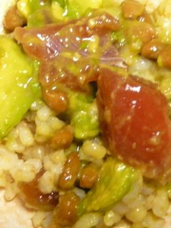 まぐろアボカド納豆まぜまぜ丼ぶり-レシピのメイン写真