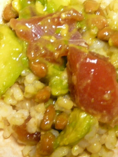 まぐろアボカド納豆まぜまぜ丼ぶり-レシピのメイン写真
