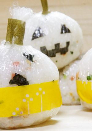 簡単ハロウィンおにぎり-レシピのメイン写真