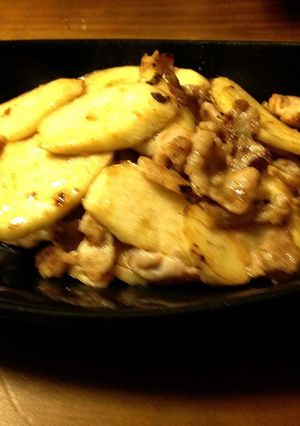 まこもだけと豚肉の中華炒め-レシピのメイン写真